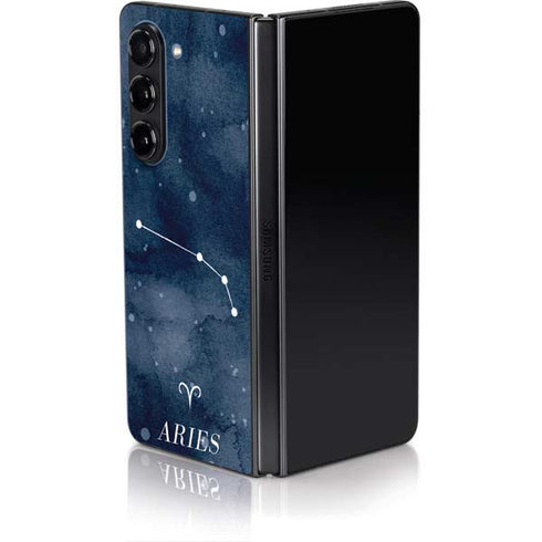 Aries Constellation Galaxy Z Fold5 5G Skin